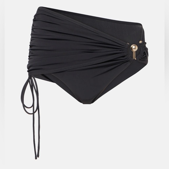 Christopher Esber Ruched Orbit bikini Swim T-Shirt and bottom  size 6 - Picture 3 of 15